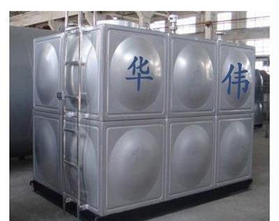 浙江不锈钢水箱厂华伟专业定做直销保温不锈钢水箱 品质保证