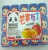 香港休闲食品雅米熊猫芒果味布丁果冻480克*15盒一箱