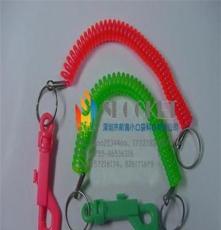 广东工厂生产定制高品质饰品弹簧 鳄鱼夹弹簧绳  钱包防丢绳
