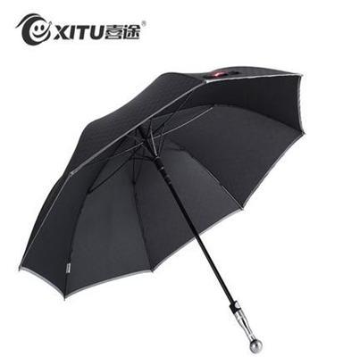 喜途 XT1513 高尔夫商务长柄 晴雨伞 直杆遮阳伞 汽车安全伞