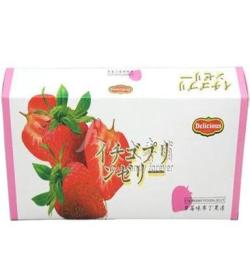 Delicious天乐草莓味布丁果冻165g 纸盒装 婚庆装