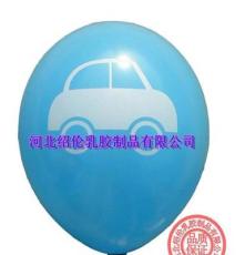 蓝色 汽车气球 2.8克 广告气球 乳胶气球