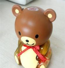 香港淘吉优酪果冻布丁 小棕熊储物罐320g*12罐装 超Q超可爱