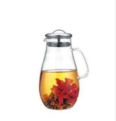 耐热玻璃茶具 温水玻璃壶 整套水滴壶 凉开水壶冷水壶 花茶壶
