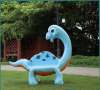 广州玻璃钢恐龙休闲椅雕塑零售定制价格厂家