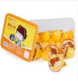 香港卡其诺优酪芒果味布丁 乳酪果冻 盒装450g 卡通布丁1*15盒