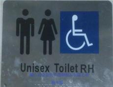 厕所不锈钢盲文标牌 洗手间不锈钢盲文标牌 楼层标牌 定做加工