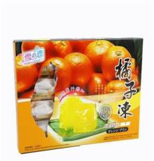 台湾进口食品 雪之恋脆梅果冻 橘子味果冻布丁