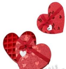 精品27颗松露手工红色心形巧克力盒 韩式精美礼品盒 情人节
