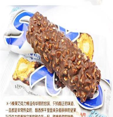 韩国进口食品 三进X-5 巧克力夹心棒 一盒24根 一箱6盒