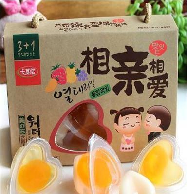 香港卡其诺 相亲相爱 热带综合型果汁果冻布丁 精制礼盒装