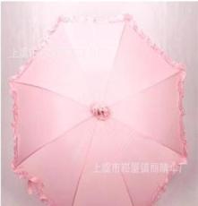 上虞厂家雨伞加工定做广告23寸长柄伞 花边伞 新娘伞 可爱女人伞