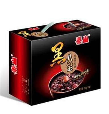 台湾食品 高端点心 八宝粥批发 礼盒装 泰山黑八宝 280g 12瓶