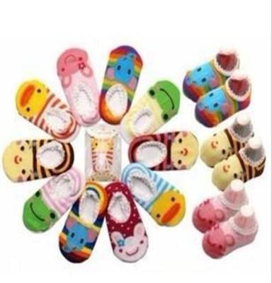 纯棉质防滑底 超可爱卡通动物造型船袜宝宝袜子儿童袜子