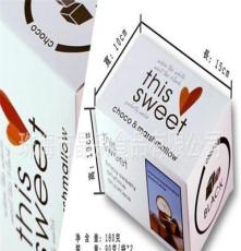 台湾进口料新年小吃零食黑与白棉花糖夹心巧克力盒装年货批发优惠