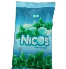 马来西亚 NICOS咀嚼糖果 原装纯进口100% 薄荷味咀嚼糖果