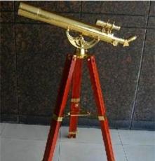 508工厂定制批发 80800 黄铜天文望远镜