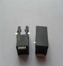 SMT RJ45帶銅殼屏蔽網(wǎng)口貼片型通訊接插件8P8C超低高度H=11.50mm