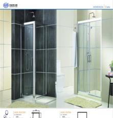 供应简易淋浴房批发 可非标定制浴室隔断玻璃门
