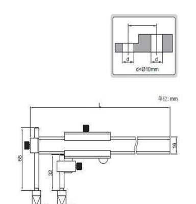 进口INSIZE英示1292系列中心距游标卡尺