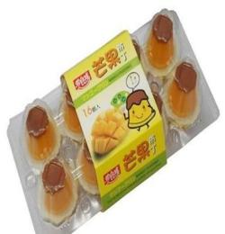 进口果冻批发 台湾零食感冰淇淋布丁320g*12盒/组