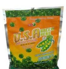 菲律宾W.L.美国青豆（香辣）120克*24/组 进口膨化食品批发