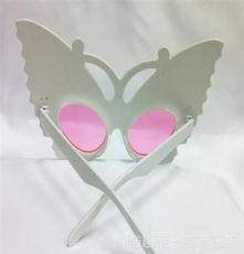 厂家直销 蝴蝶造型眼镜 派对用品 表演服饰道具