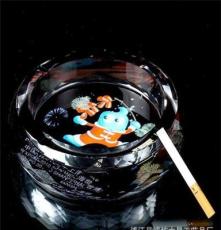 厂家直销水晶烟缸 高档烟灰缸 精品质烟缸 定做LOGO图案