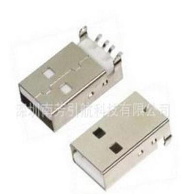USB A沉板 SMT，供应USB连接器，连接器，USB A公 ，USB A母