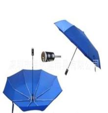 （广告伞）三节自动开收伞，电筒手柄