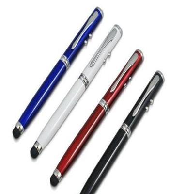 厂家直销电容笔 激光电容笔 LED灯手写笔 手机触摸笔IPAD手写笔