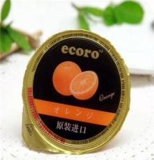 ecoro散装柳橙果味口味果冻布丁进口零食50g/个龙瀚