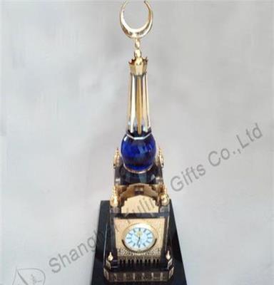 JY267 皇家钟楼钟塔香水瓶 水晶模型 水晶摆件 水晶钟座 水晶楼模
