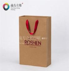 南方立邦 厂家定制 经典牛皮纸ROSHEN手提袋-M 精美纸袋