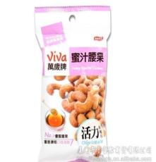 正品台湾进口食品零食 viva万岁牌 蜜汁腰果 坚果炒货 10袋入