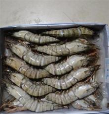 优质虾类批发 冷冻粗加工水产品 竹节虾 野生捕捞10公分大竹节虾