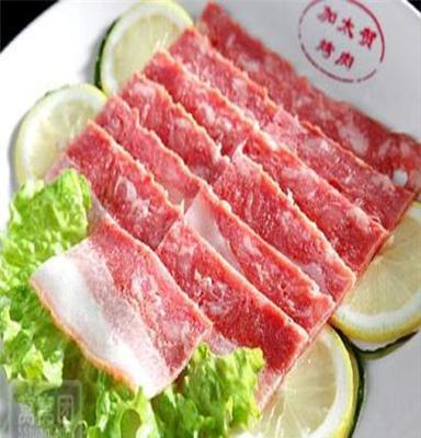 新鲜烤肉原料  调理肉片火锅冷冻食品 淮南培根肉厂家直销