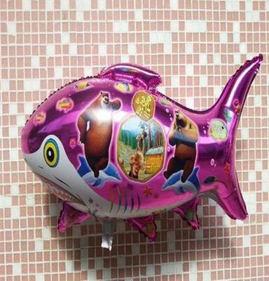 厂家直销气球乐园牌铝膜鲨鱼气球，氢气球，质量优良，欢迎惠顾