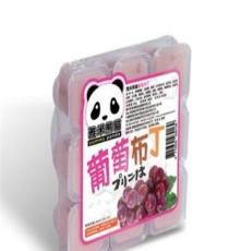 台湾雅米熊猫葡萄果汁布丁果冻 1*24