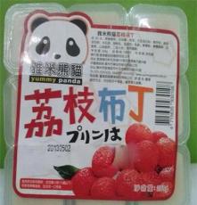 台湾进口雅米熊猫荔枝果汁布丁果冻
