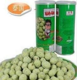 泰国大哥芥茉味花生豆240g*24罐/箱 进口休闲零食花生豆批发