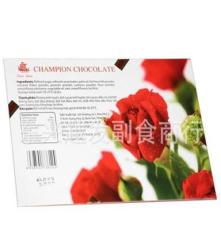 年货 越南进口特产零食 CHAMPION巧克力(朱古力)240克 4片一盒