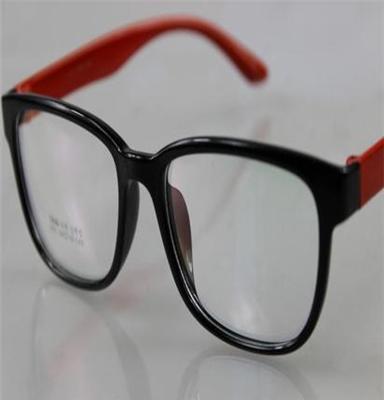 供应时尚超轻TR90眼镜框架批发  复古男女款大框平光眼镜