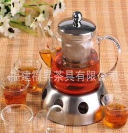 耐热玻璃泡茶壶 养生直火壶 玻璃茶具套装 暧茶壶