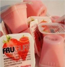 马来西亚PASSION FRUGURT散装优酪果冻(草莓)20斤/箱