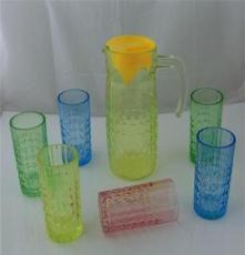 厂家批发生产玻璃套装水壶，套装水杯，茶具套装，广告玻璃杯.