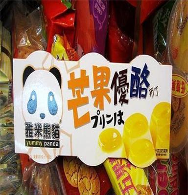 实店 台湾 yummy panda 雅米熊猫什锦优酪布丁 330g 果肉型果冻