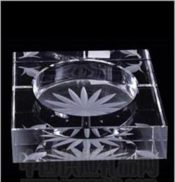 廣州水晶煙灰缸擺件禮品廠(chǎng)家  俱樂(lè)部開(kāi)業(yè)禮品水晶煙缸定做