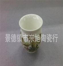 12寸大托盘桂林山水双层杯茶具日用礼品套装 景德镇厂家批发直销