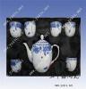 青瓷提梁茶具7件套 功夫茶具 茶具套装 陶瓷 茶杯 居家礼品